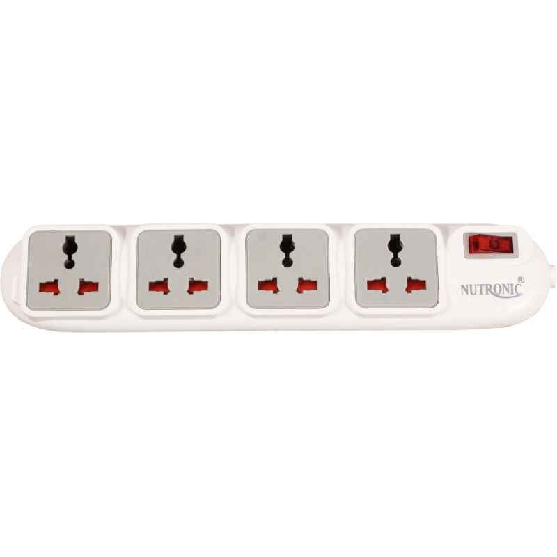 Nutronic 4 Sockets with 1 Switch Surge Protector, SS-4010