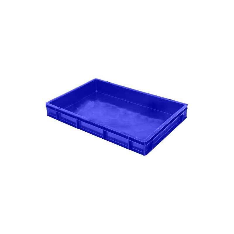 Supreme 600x400x80mm 14 Litre Blue Premium Plastic Crate, SCL-604008