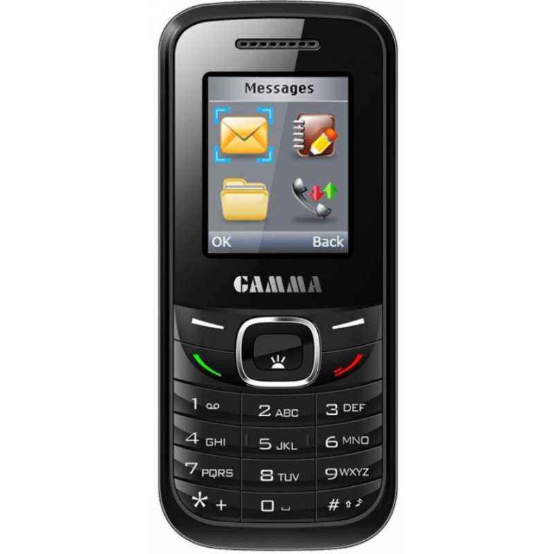 Gamma M7 Black Dual SIM Feature Phone