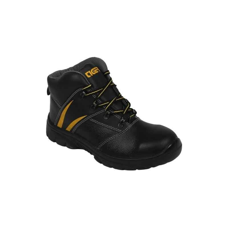 Mallcom Liger H High Ankle Steel Toe Safety Shoes, Size: 7