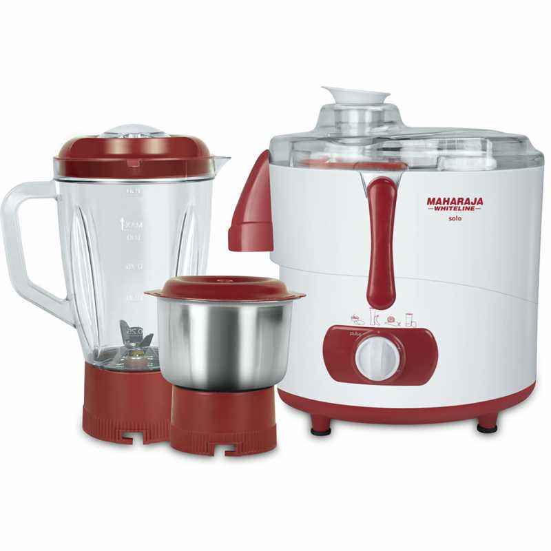 Odacio Dlx Cherry Red 550W Juicer Mixer Grinder Online