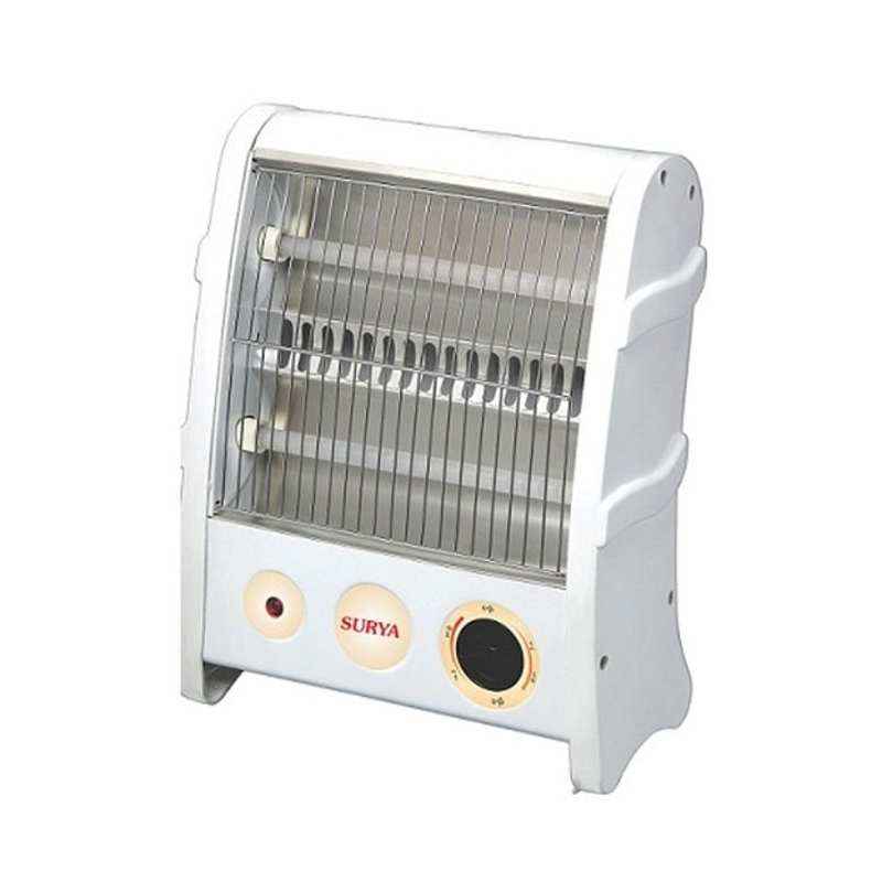 Surya 800W White Quartz Heater