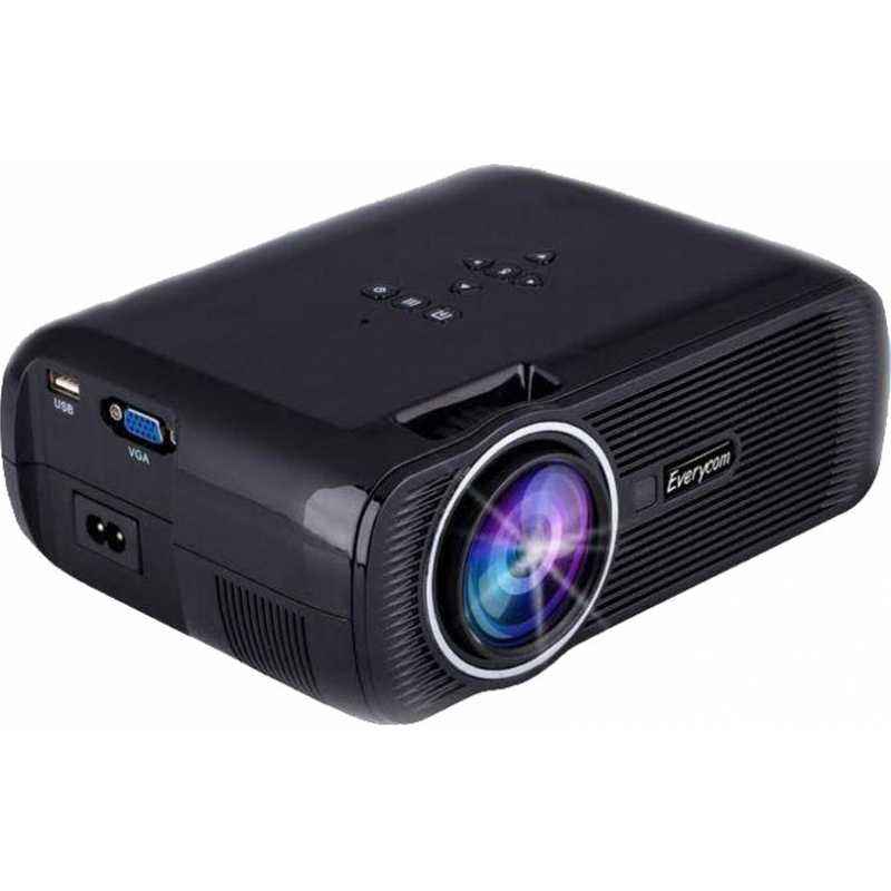 Everycom X7 1080P LED 1800 Lumen Portable Projector