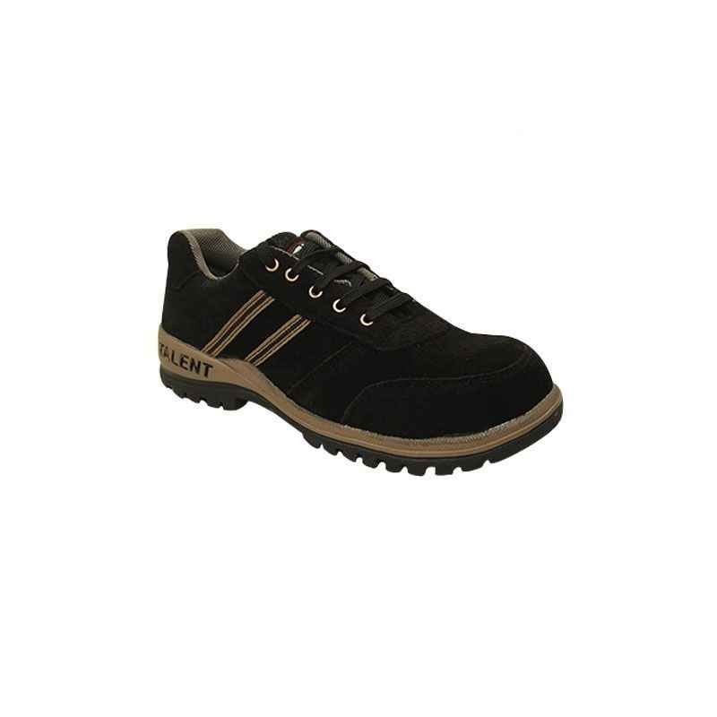 NEOSafe Talent A5006 Steel Toe Black Safety Shoes, Size: 6