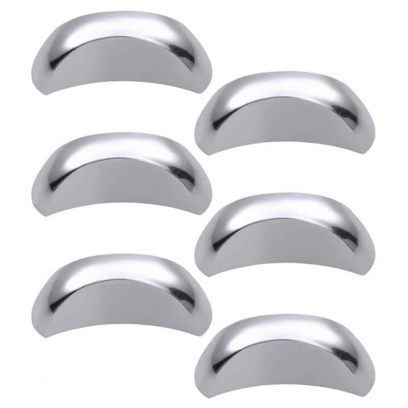 Abyss ABDY-1190 Chrome Finish Stainless Steel Cabinet Knobs (Pack of 6)