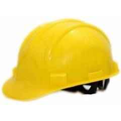 Heapro Yellow Ratchet Type Safety Helmet, HR-001 (Pack of 20)