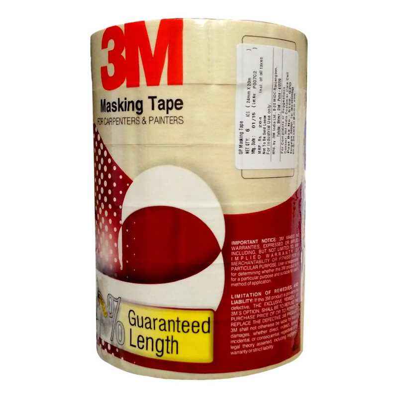 3M 7000124900  60.14 yd x 3.770 Width Masking Tape - All Industrial Tool  Supply