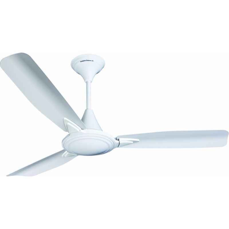 Crompton Amour Premium Ceiling Fans Opal White Sweep 1200mm
