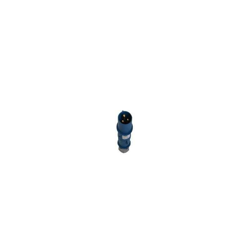 J-Bals 16A 3 Pin Blue Industrial Plug, CA0131