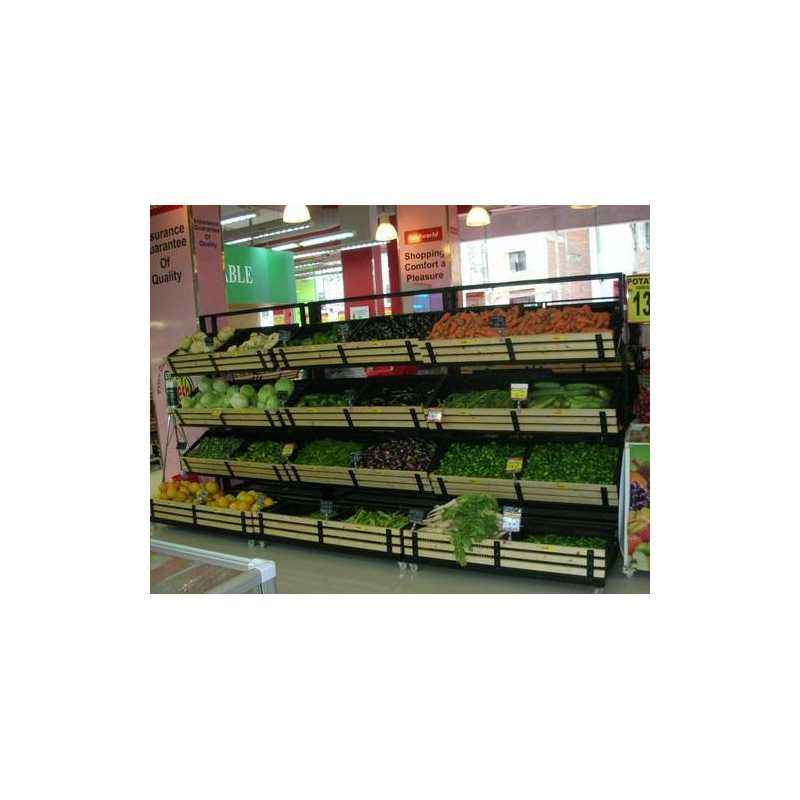 3 Layer Aluminum Vegetable Rack, Load Capacity: 50-100 kg