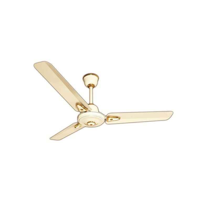 Crompton Greaves 1200mm HS Decora Standard-Deco Ceiling Fans Ivory, 70W, 370rpm