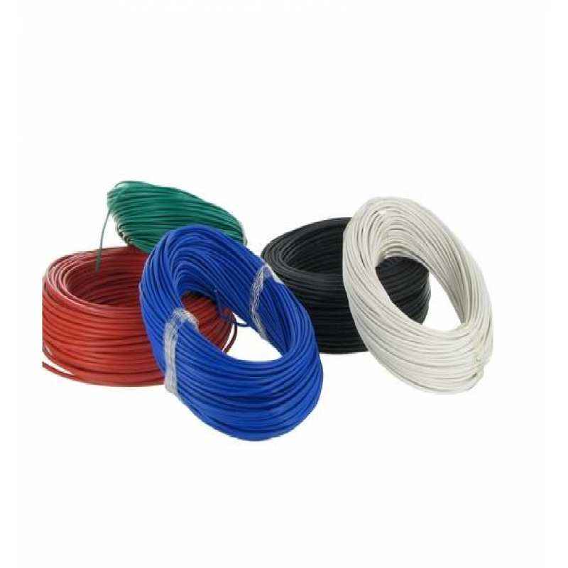 Luminous 90m 1 Sq. mm Black Flame Retardant PVC Insulated Cable