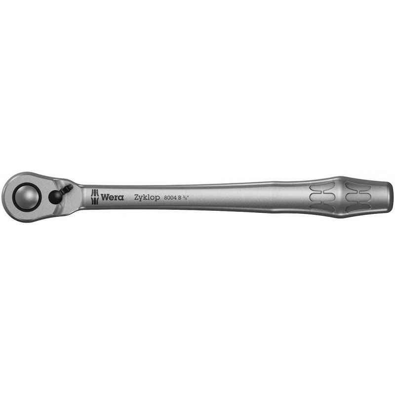 Wera 3/8Inch Zyklop Metal Ratchet with Switch lever, 5004034001
