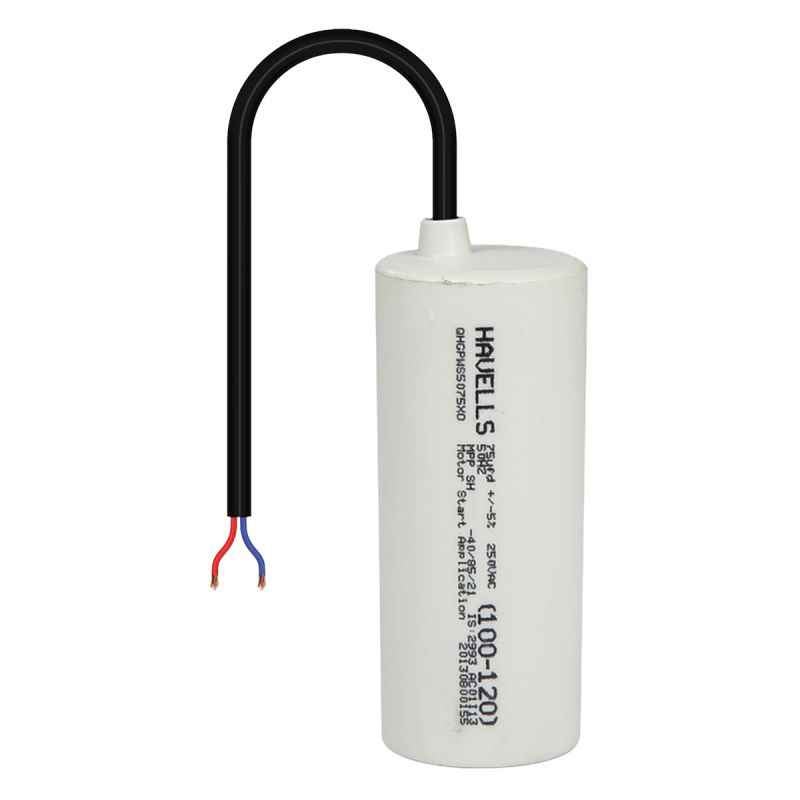 Havells 40/60A�F Motor Starter Capacitor, QHGPWS5030X0 (Pack of 50)