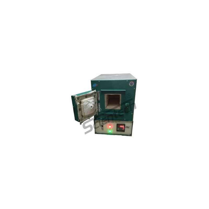 Scientech 950 deg C Rectangular Muffle Furnace, 125x125x250 mm, SE-130