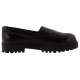 Rigau 2012 Black Leather Steel Toe Work Safety Shoes For Women, Size: 7