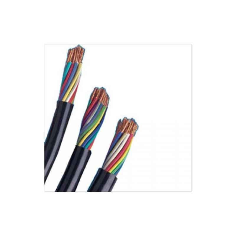 Reliance PVC Insulated & PVC Sheathed 10 Core Round Flexible Cable, 0.5 Sqmm, Length: 100 m
