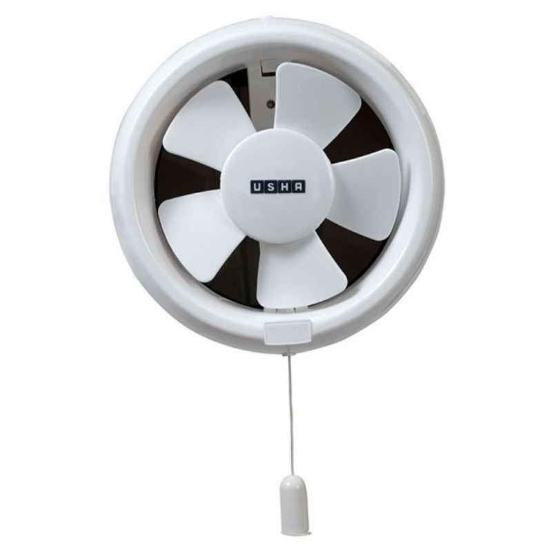 Usha 1850rpm White Crisp Air Premia Exhaust Fan, Sweep: 200 mm