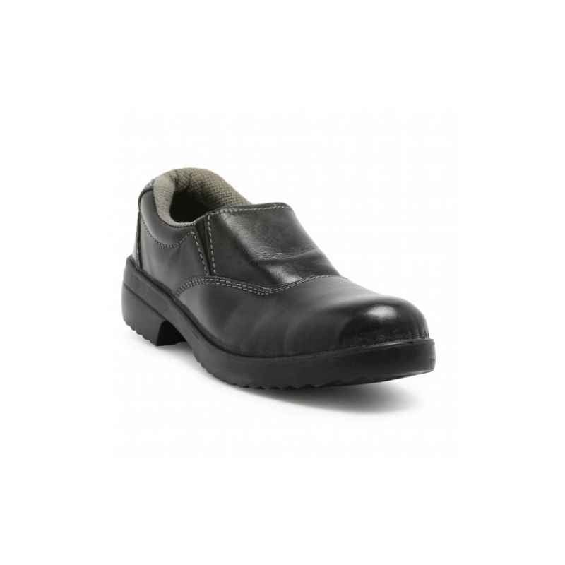 Hillson LF2 Steel Toe Black Work Safety Shoes For Women, Size: 3