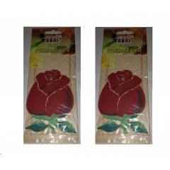 Abri 50g Rose Hanging Air Freshener, P36 (Pack of 2)
