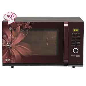 LG 32 Litre Black Convection Microwave Oven, MC3286BRUM