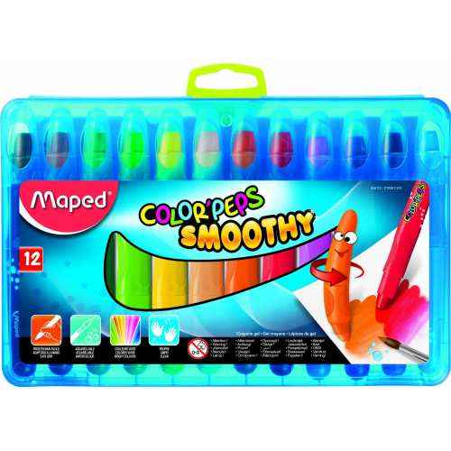 24 pieces 12 Color Premium Jumbo Crayons - Crayon - at
