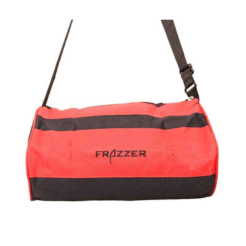 Frazzer Nylon Sports Travel Duffel Bag, FR-BG-BLACK
