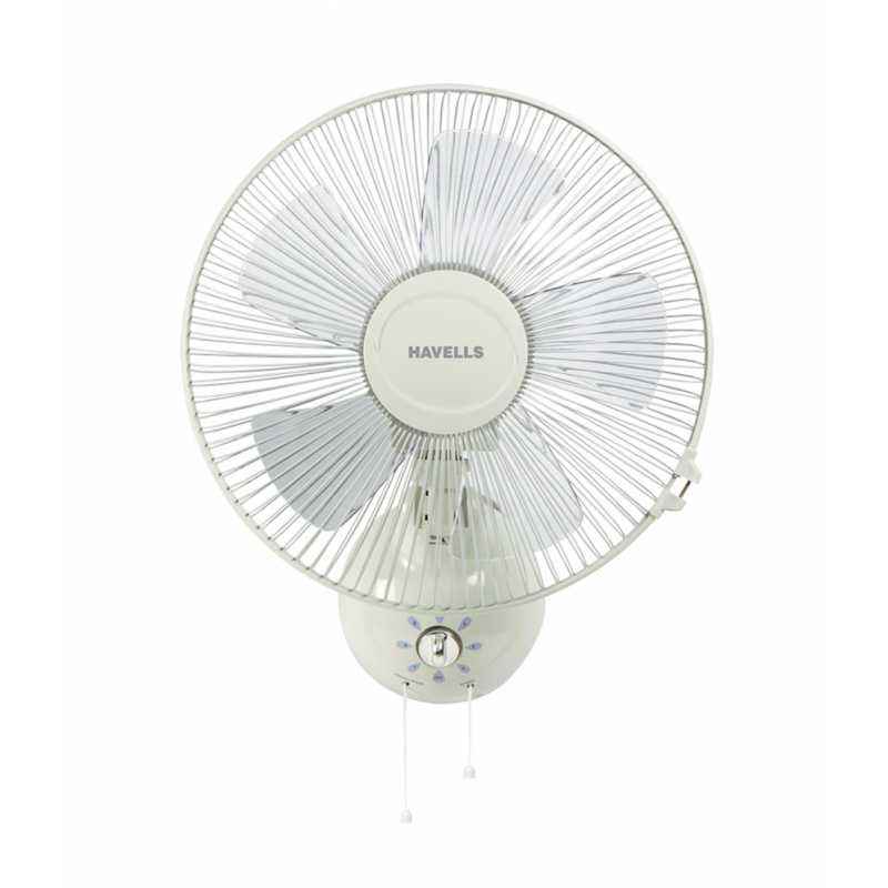 Havells Light Grey Swing Dzire Wall Fan, Sweep: 300 mm