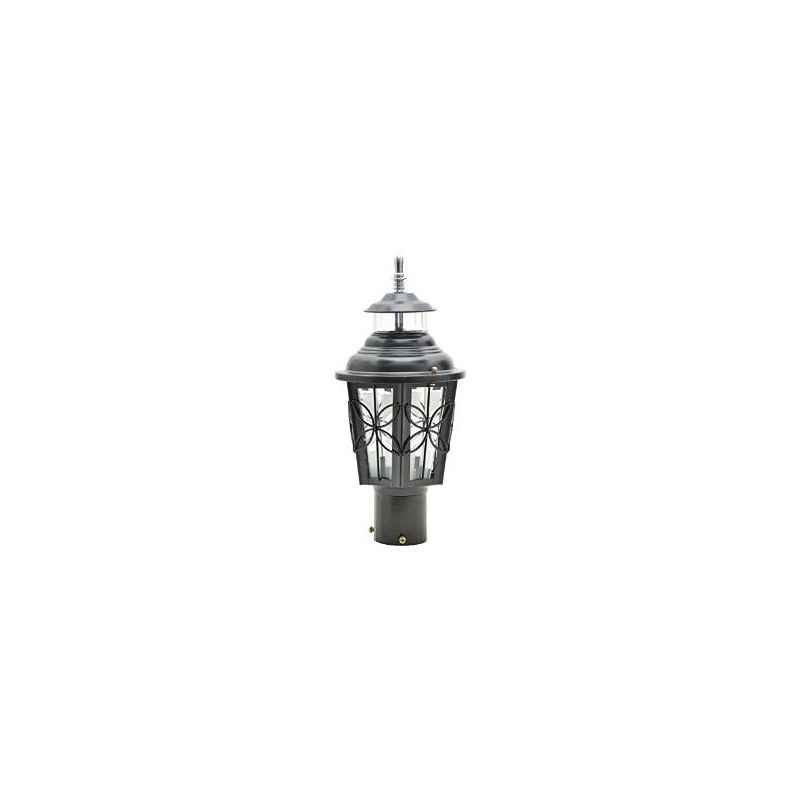 Glow Fixtures Penta Mini Black Garden Gate Light Fixture, GL159ABD