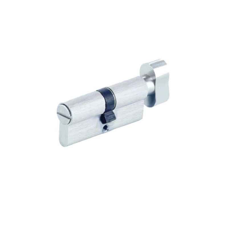 Zaha 60mm Bathroom Pin Cylinder, ZHBC-001-60, Finish: Chrome Plated