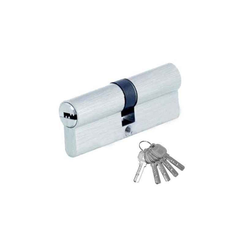 Zaha 60mm Pin Cylinder Lock BSN with Both Side Ultra Keys, ZHBSK-001