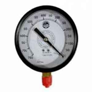 Bellstone 0-4000psi Mild Steel Black Pressure Gauge, 7778896