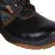 Hillson Workout High Ankle Steel Toe Black Work Safety Shoes, Size: 6