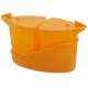 Signoraware Deep Yellow 375 ml Sauce Dispenser with Stand, 253 (Pack of 2)