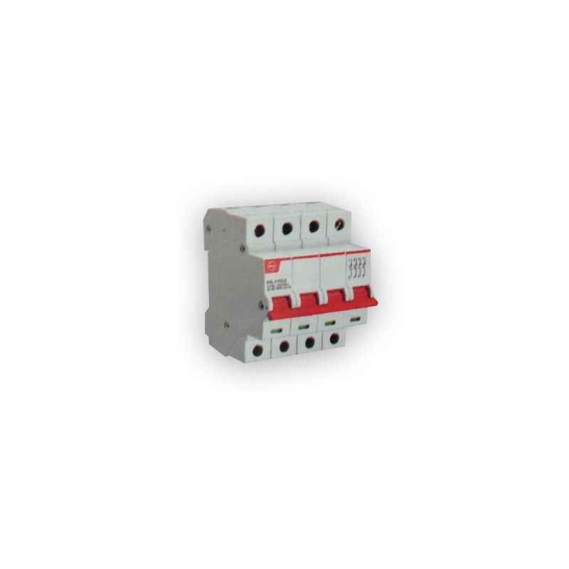 L&T Tripper 100A Four Pole Isolator, BE410000 (Pack of 2)