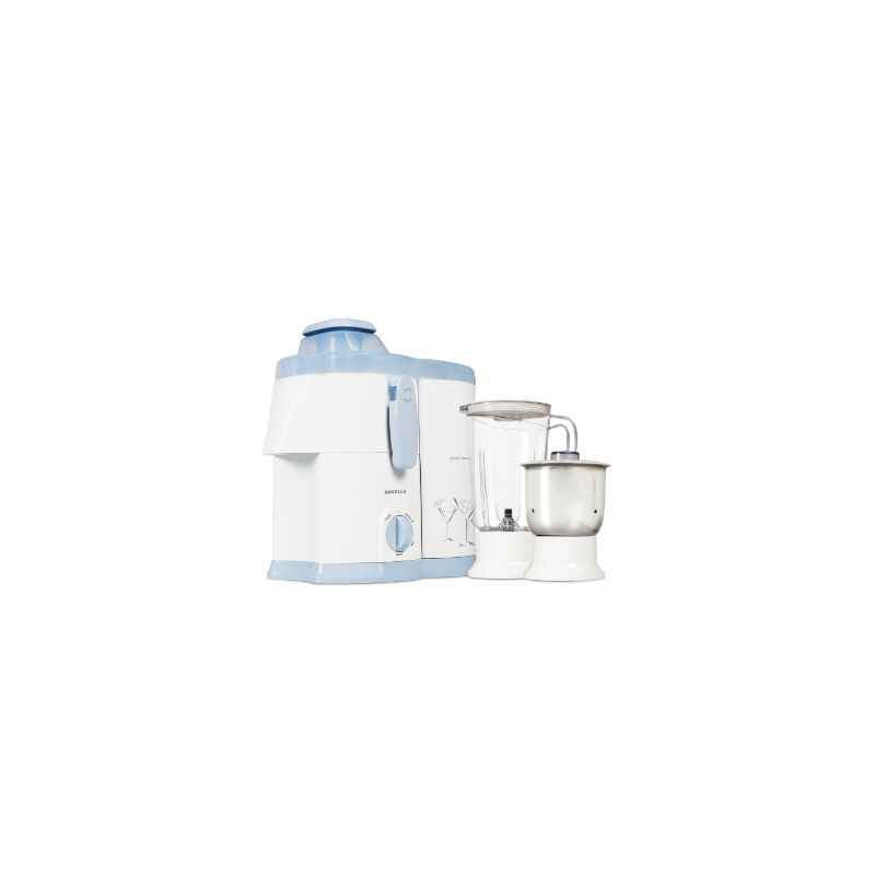 Havells Endura 500W 2 Jar White & Blue Mixer Grinder