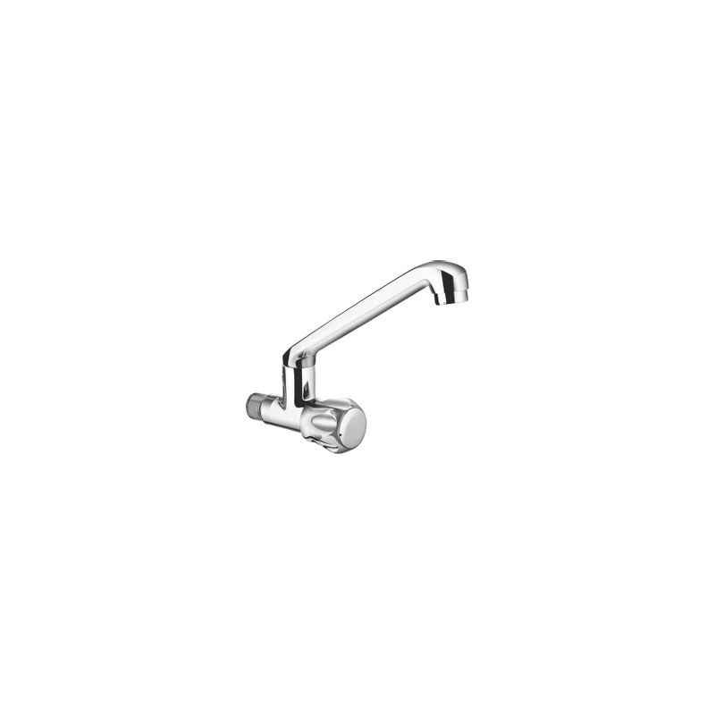 Cera Floral Half Turn CP117 Wall Mounted Sink Cock