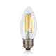 Havells 4W E27 Candle Warm White LED Filament Bulb, LHLDACHCYC8U004
