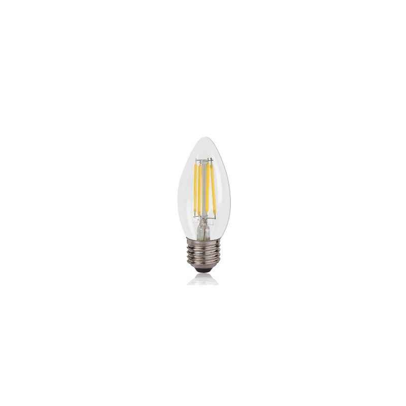 Havells 4W E27 Candle Warm White LED Filament Bulb, LHLDACHCYC8U004