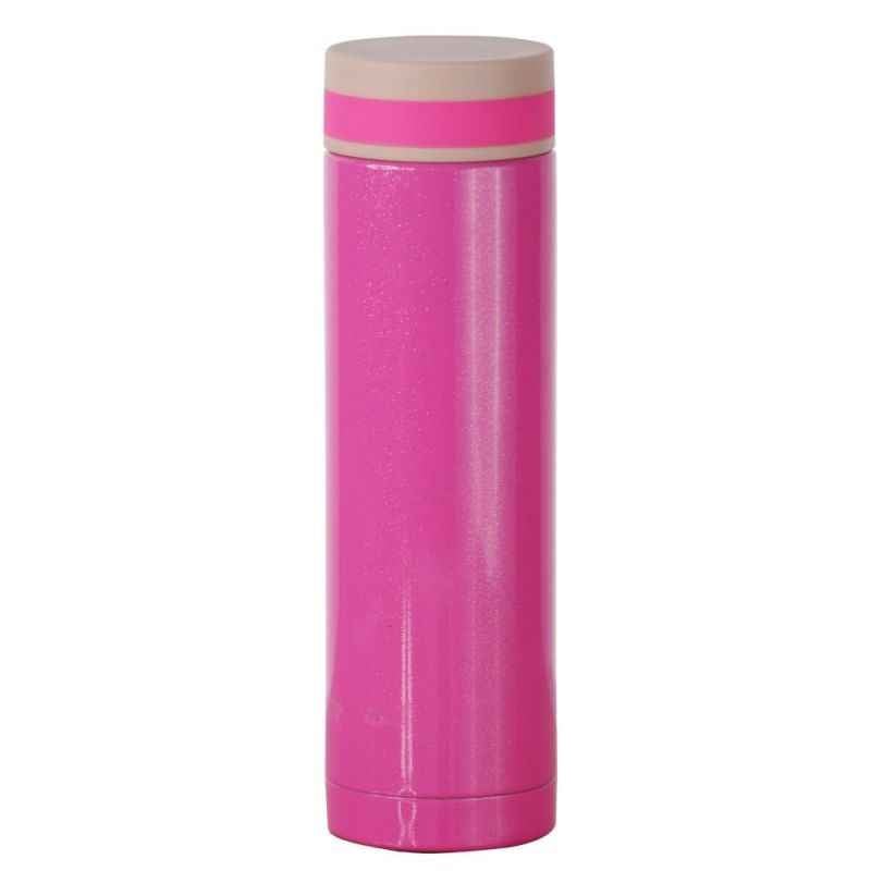 Wonderchef 300ml Pink Stainless Steel Mist Water Bottle
