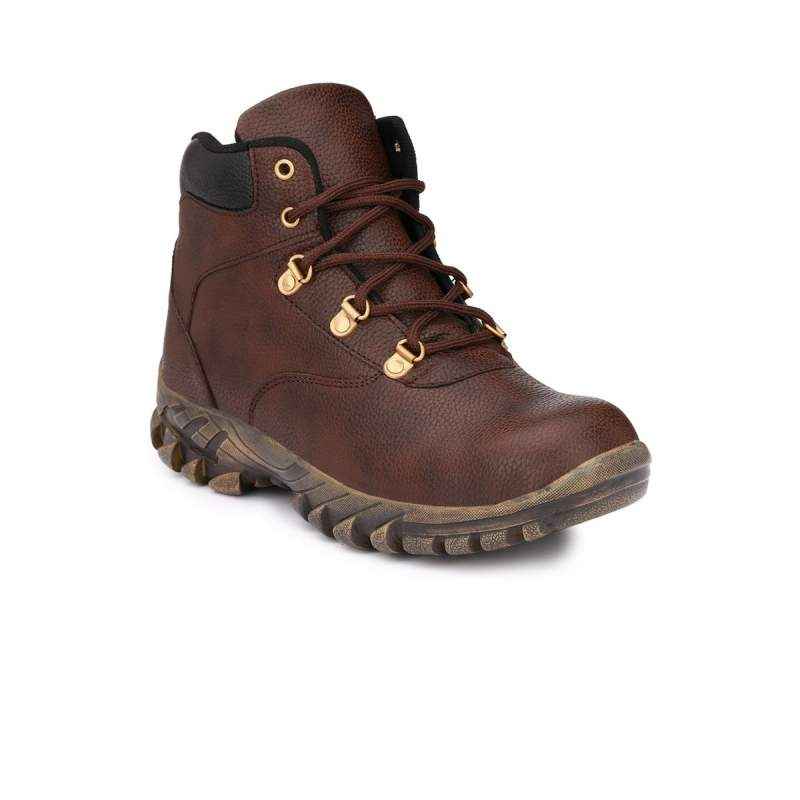 Eego Italy Z-WW-26 Steel Toe Brown Safety Boots, Size: 10