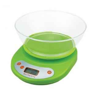 Weightrolux Digital Kitchen Multi-Purpose 5kg x 1g Weighing Scale, KE-1Green-5Kg