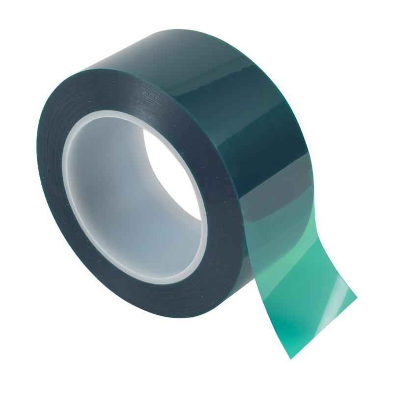 LTD 50mx48mm Green Polyester Adhesive Tape