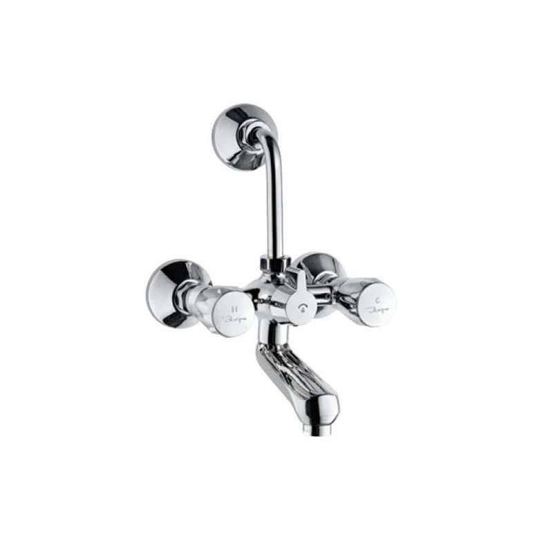 Jaquar Continental 1/2 inch Chrome Finish Wall Mixer, CON-273KNUPR