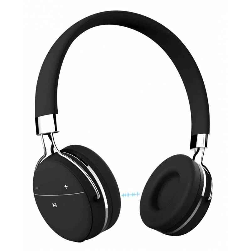 Portronics Muffs Pro POR 645 Black Bluetooth Headphone