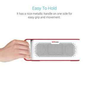 Portronics SoundGrip POR 777 Red Portable Bluetooth Speaker