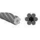 Mahadev 52mm FMC Ungalvanised Steel Wire Rope, Size 6x19, Length: 50 m