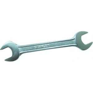 Stanley 6x7mm CRV Steel Double Ended Open Jaw Spanner, 70-366E