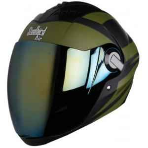 Buy Steelbird SBA-2 Streak Matt Black 