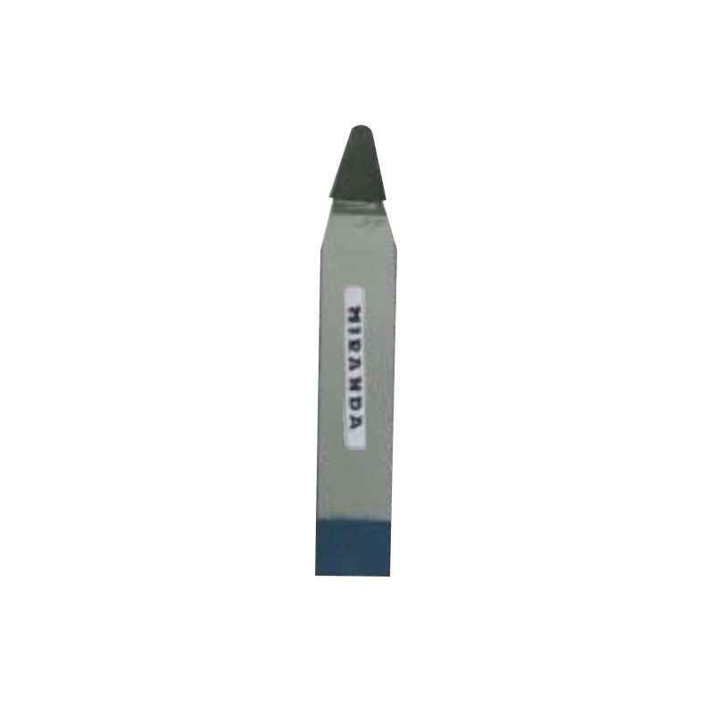 Miranda 16x10mm K20 Right Hand Tungsten Carbide Tipped Straight Round Nose Turning Tool, 1421SC, Length: 110mm